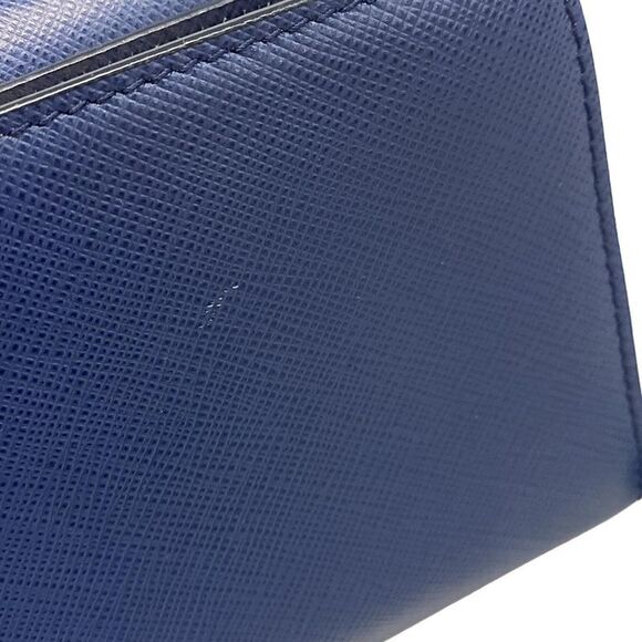 Prada Wallet - 1zh048 Blue Chain Wallet Leather - Picture 14 of 14